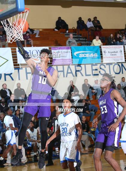 Thumbnail 2 in Mount St. Joseph vs North Charleston (Rotary Roundball Classic) photogallery.