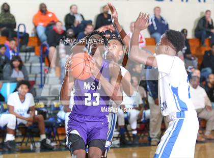 Thumbnail 2 in Mount St. Joseph vs North Charleston (Rotary Roundball Classic) photogallery.