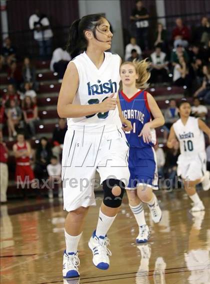 Thumbnail 2 in St. Ignatius vs. Sacred Heart Cathedral (CIF CCS D3 Final) photogallery.