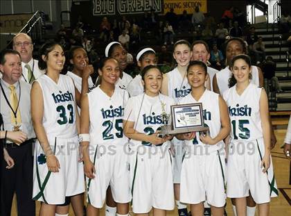 Thumbnail 2 in St. Ignatius vs. Sacred Heart Cathedral (CIF CCS D3 Final) photogallery.