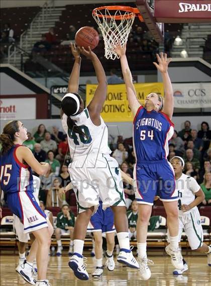 Thumbnail 3 in St. Ignatius vs. Sacred Heart Cathedral (CIF CCS D3 Final) photogallery.