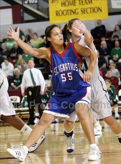 Thumbnail 3 in St. Ignatius vs. Sacred Heart Cathedral (CIF CCS D3 Final) photogallery.