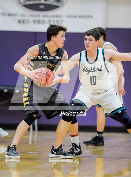 Thumbnail 2 in Saguaro vs. Highland (Mesa Fear the Hop Tournament)  photogallery.