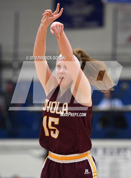 Thumbnail 1 in Maine West vs. Loyola Academy (IHSA 4A Sectional Final) photogallery.