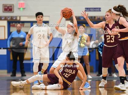 Thumbnail 1 in Maine West vs. Loyola Academy (IHSA 4A Sectional Final) photogallery.