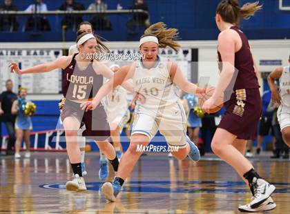 Thumbnail 3 in Maine West vs. Loyola Academy (IHSA 4A Sectional Final) photogallery.
