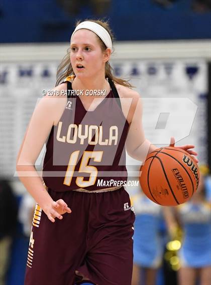 Thumbnail 3 in Maine West vs. Loyola Academy (IHSA 4A Sectional Final) photogallery.