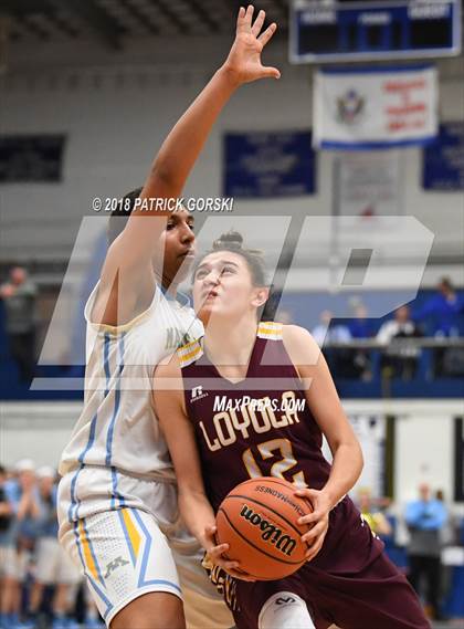 Thumbnail 3 in Maine West vs. Loyola Academy (IHSA 4A Sectional Final) photogallery.