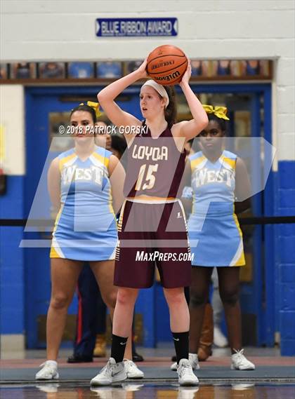 Thumbnail 1 in Maine West vs. Loyola Academy (IHSA 4A Sectional Final) photogallery.