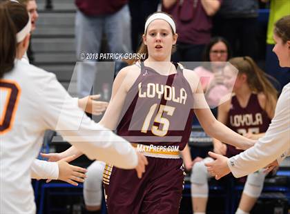 Thumbnail 2 in Maine West vs. Loyola Academy (IHSA 4A Sectional Final) photogallery.