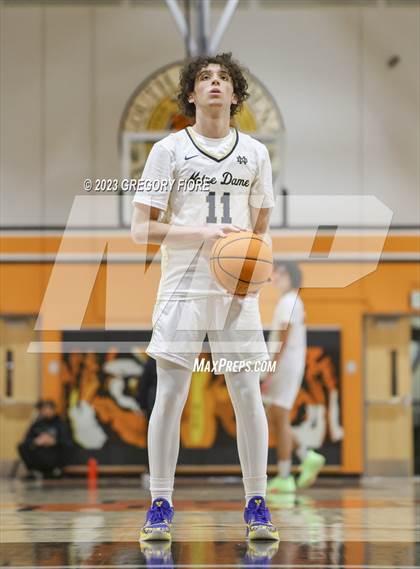 Thumbnail 2 in Notre Dame (SO) vs Sylmar (2023 South Pasadena Tournament) photogallery.