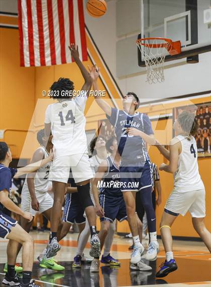 Thumbnail 3 in Notre Dame (SO) vs Sylmar (2023 South Pasadena Tournament) photogallery.