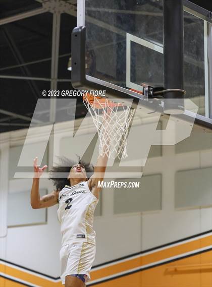 Thumbnail 3 in Notre Dame (SO) vs Sylmar (2023 South Pasadena Tournament) photogallery.