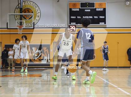 Thumbnail 3 in Notre Dame (SO) vs Sylmar (2023 South Pasadena Tournament) photogallery.