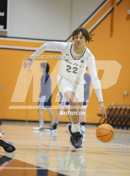 Thumbnail 2 in Notre Dame (SO) vs Sylmar (2023 South Pasadena Tournament) photogallery.
