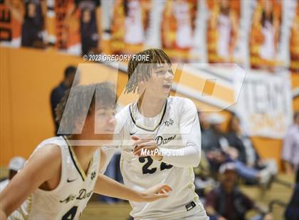 Thumbnail 1 in Notre Dame (SO) vs Sylmar (2023 South Pasadena Tournament) photogallery.