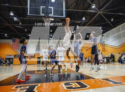 Thumbnail 2 in Notre Dame (SO) vs Sylmar (2023 South Pasadena Tournament) photogallery.