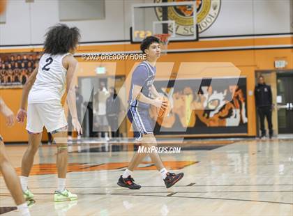 Thumbnail 1 in Notre Dame (SO) vs Sylmar (2023 South Pasadena Tournament) photogallery.
