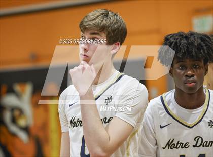Thumbnail 3 in Notre Dame (SO) vs Sylmar (2023 South Pasadena Tournament) photogallery.