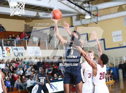 Thumbnail 2 in Cape Fear Academy vs Porter-Gaud (Rotary Roundball Classic) photogallery.