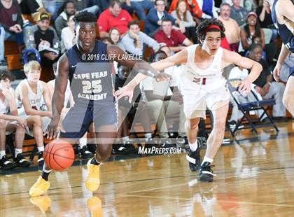 Thumbnail 2 in Cape Fear Academy vs Porter-Gaud (Rotary Roundball Classic) photogallery.