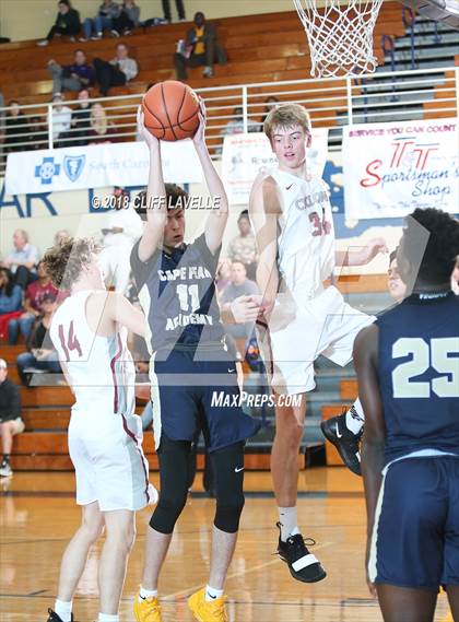 Thumbnail 1 in Cape Fear Academy vs Porter-Gaud (Rotary Roundball Classic) photogallery.