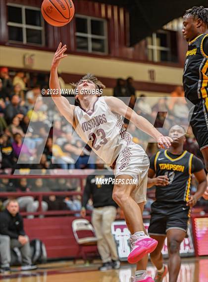 Thumbnail 1 in Martins Mill vs. Timpson (Holiday Hoops Tournament) photogallery.