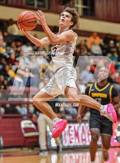 Thumbnail 1 in Martins Mill vs. Timpson (Holiday Hoops Tournament) photogallery.