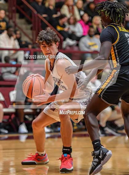 Thumbnail 3 in Martins Mill vs. Timpson (Holiday Hoops Tournament) photogallery.