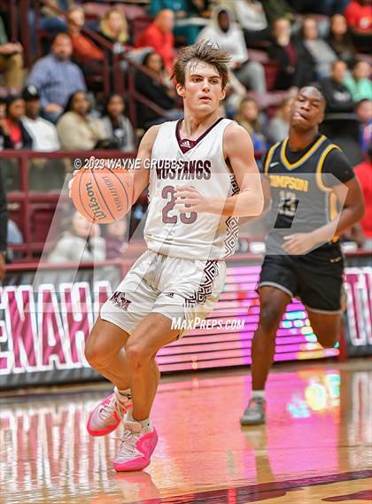 Thumbnail 2 in Martins Mill vs. Timpson (Holiday Hoops Tournament) photogallery.
