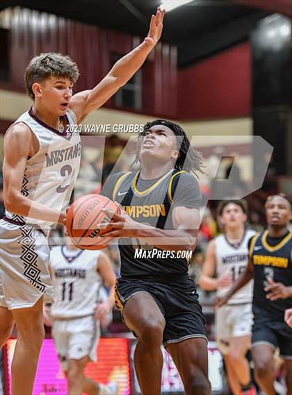Thumbnail 1 in Martins Mill vs. Timpson (Holiday Hoops Tournament) photogallery.