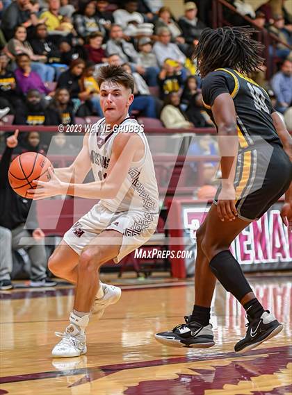 Thumbnail 3 in Martins Mill vs. Timpson (Holiday Hoops Tournament) photogallery.