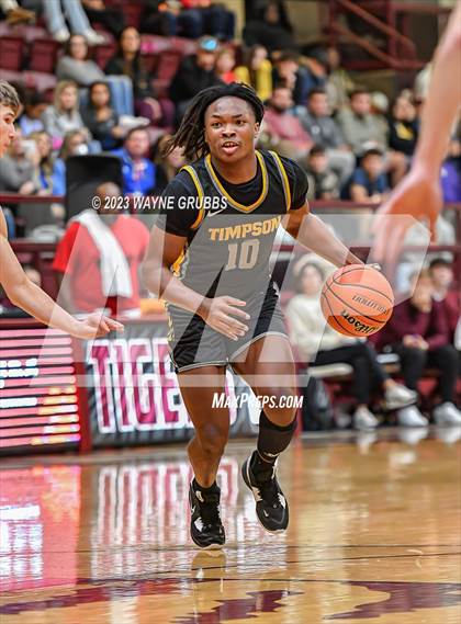 Thumbnail 3 in Martins Mill vs. Timpson (Holiday Hoops Tournament) photogallery.