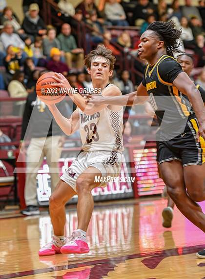 Thumbnail 2 in Martins Mill vs. Timpson (Holiday Hoops Tournament) photogallery.