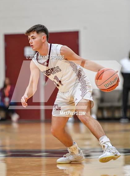 Thumbnail 3 in Martins Mill vs. Timpson (Holiday Hoops Tournament) photogallery.