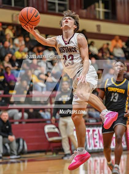 Thumbnail 3 in Martins Mill vs. Timpson (Holiday Hoops Tournament) photogallery.