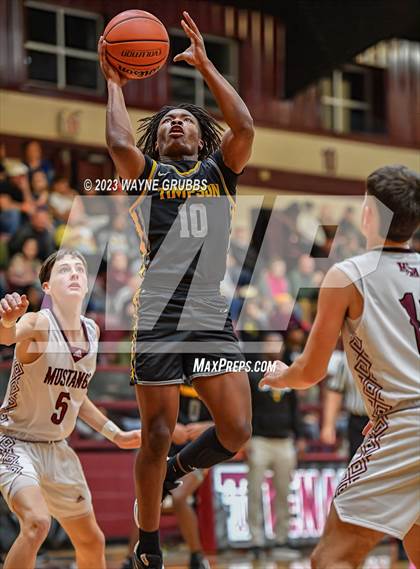 Thumbnail 1 in Martins Mill vs. Timpson (Holiday Hoops Tournament) photogallery.