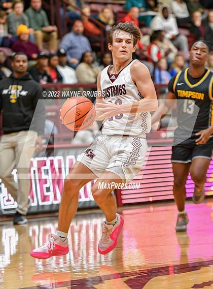 Thumbnail 3 in Martins Mill vs. Timpson (Holiday Hoops Tournament) photogallery.