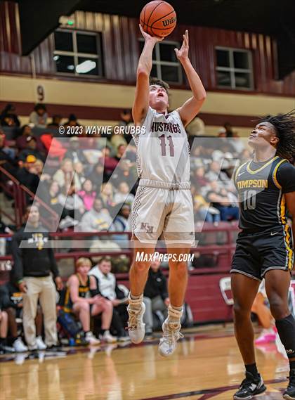 Thumbnail 1 in Martins Mill vs. Timpson (Holiday Hoops Tournament) photogallery.
