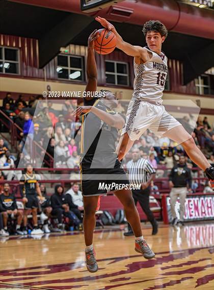Thumbnail 1 in Martins Mill vs. Timpson (Holiday Hoops Tournament) photogallery.