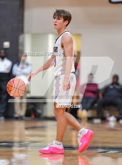 Thumbnail 1 in Martins Mill vs. Timpson (Holiday Hoops Tournament) photogallery.