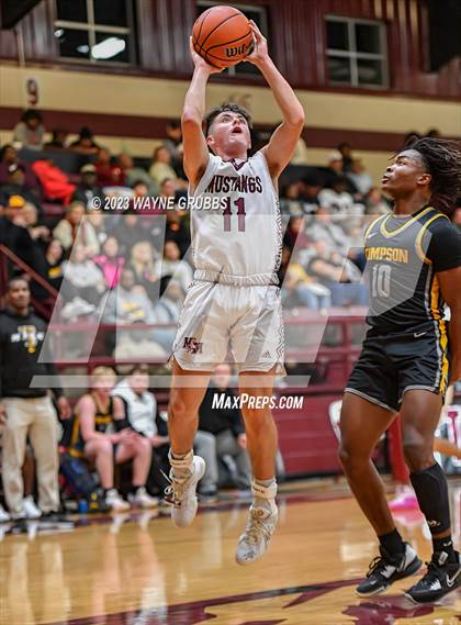 Thumbnail 3 in Martins Mill vs. Timpson (Holiday Hoops Tournament) photogallery.