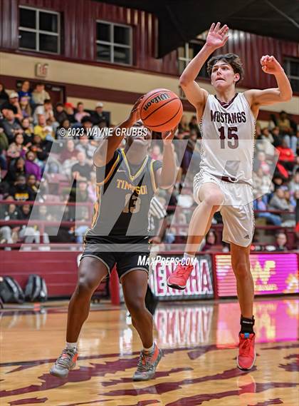 Thumbnail 1 in Martins Mill vs. Timpson (Holiday Hoops Tournament) photogallery.