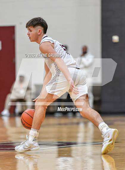Thumbnail 1 in Martins Mill vs. Timpson (Holiday Hoops Tournament) photogallery.