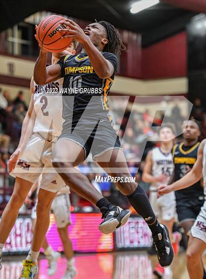 Thumbnail 3 in Martins Mill vs. Timpson (Holiday Hoops Tournament) photogallery.