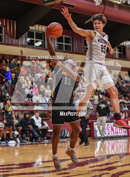 Thumbnail 3 in Martins Mill vs. Timpson (Holiday Hoops Tournament) photogallery.