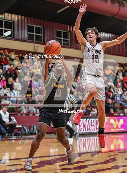 Thumbnail 2 in Martins Mill vs. Timpson (Holiday Hoops Tournament) photogallery.