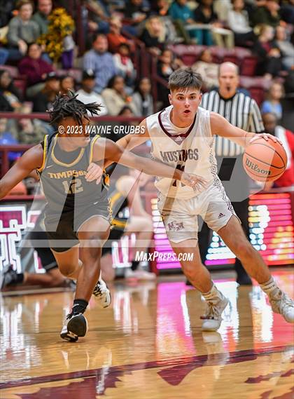 Thumbnail 2 in Martins Mill vs. Timpson (Holiday Hoops Tournament) photogallery.
