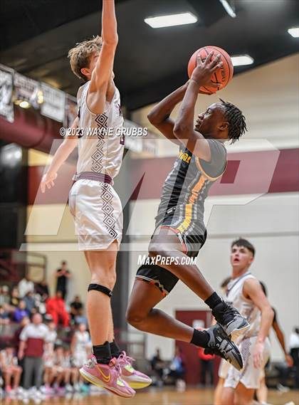 Thumbnail 1 in Martins Mill vs. Timpson (Holiday Hoops Tournament) photogallery.