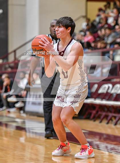 Thumbnail 2 in Martins Mill vs. Timpson (Holiday Hoops Tournament) photogallery.